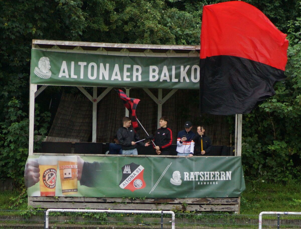 Altona 93 vs TeBe 1:2, 30.06.2024, Freundschaftsspiel, Adolf – Jäger – Kampfbahn, Zuschauer: ca. 275